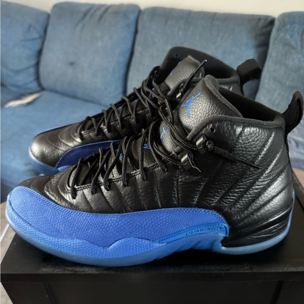 Jordan 12 Black Game Royal
